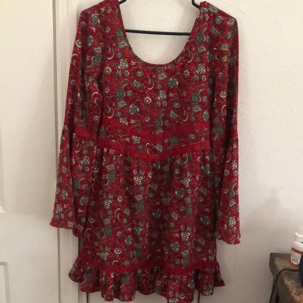Bohemian- style dress size small